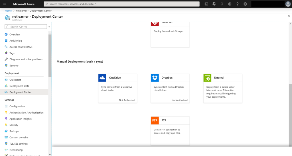 More Deployment Options